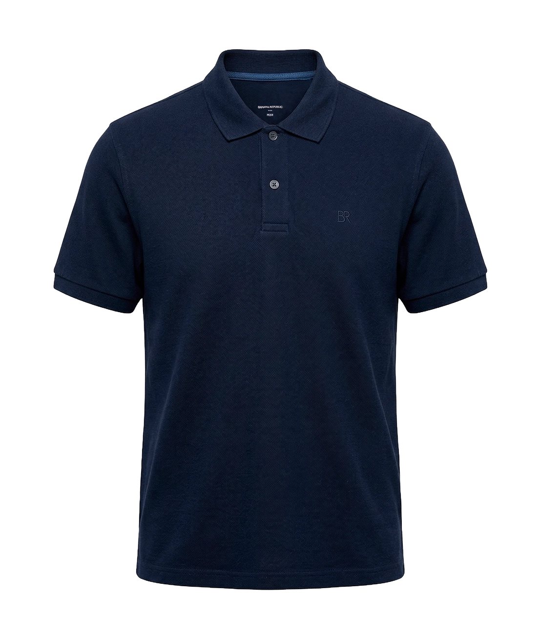 Polo Pique Banana Republic Azul Original Talla L