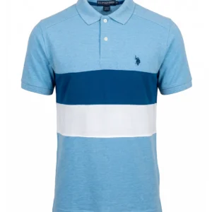 Polo Pique U.S. Polo Assn. Azul Original Talla M